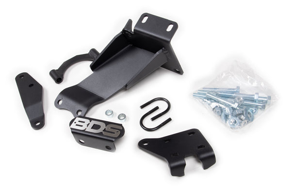 BDS Suspension Steering Stabilizer Mount Dual Bracket — for select Ram trucks (BDS55370)