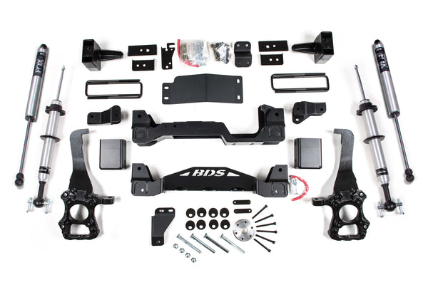 BDS Suspension 6" Lift Kit — 4WD — 2015-2020 Ford F-150 (BDS1305FSR)