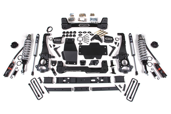 BDS Suspension Ensemble de rehaussement de 6 po — 2019-2024 Ford Ranger (BDS1907FDSC)