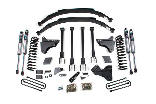 Kit de suspension BDS 6,5 po diesel avec tirants 4-Link (Ford F250/F350 Super Duty 11-16)