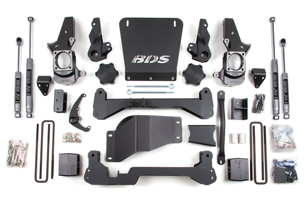 BDS Suspension Lift Kit 7-5in High Clearance Block Kit (BDS189FS)