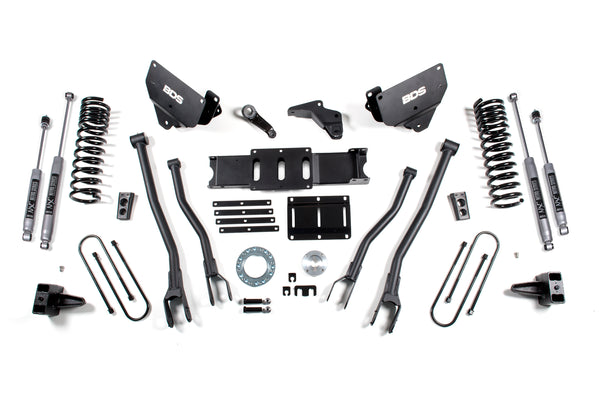 BDS Suspension 6" Lift Kit — Diesel — 2013-2018 RAM 3500, 4WD (BDS1603H.)