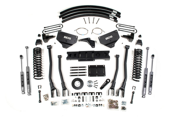 BDS Suspension 8" Lift Block Kit — Diesel — 2013-2018 RAM 3500 (BDS1791FS)