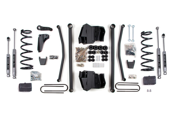BDS Suspension 4" Lift Kit — Gas — Power Wagon — 2006-2007 Dodge Ram 2500, select trims, 4WD (BDS1766FS)