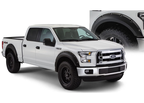 Bushwacker Fender Flares — 2015-2017 Ford F-150 (20935-02)