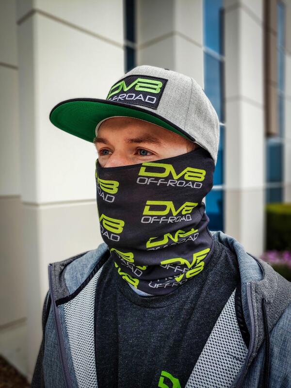 DV8 Offroad Masque anti-poussière - logo DV8