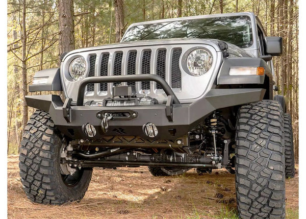Rugged Ridge Front Bumper — 2007+ Jeep Wrangler JL
