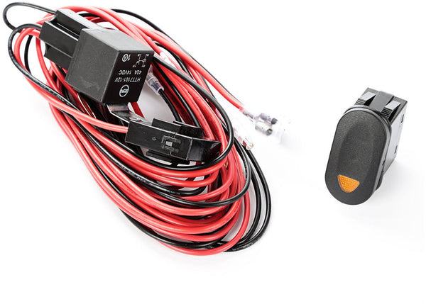 Rugged Ridge Light Wiring Harness KIT 1 Light Amber Switch