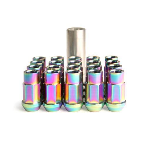 BLOX Racing Écrous de roue forgés en titane à 7 pans 12x1.25 - jeu de 20