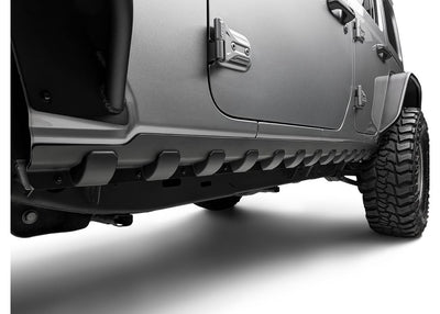 Rugged Ridge Ensemble de protecteurs de bas de caisse blindés 18C Wrangler JLU 4 portes