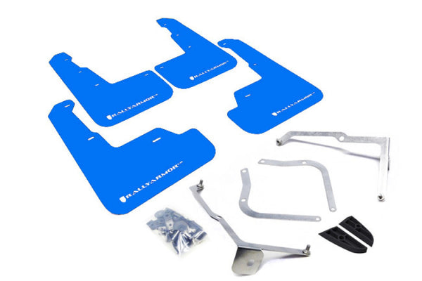 Rally Armor Garde-boue UR 15-21 Subaru WRX/STI - bleu avec logo blanc