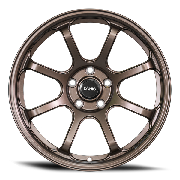 Konig Roue Forged F6SX 17x10 5x114.3 ET45 (talon moleté) - bronze Race