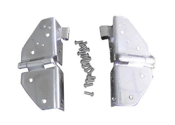 Rugged Ridge Windshield Hinges 7695 JEEP CJ & Wrangler Stainless