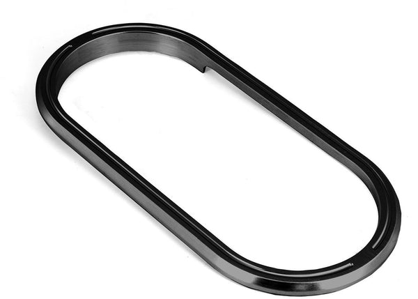 Rugged Ridge Billet Aluminum Shifter Bezel Black Automatic 0710 JEEP Wrangler