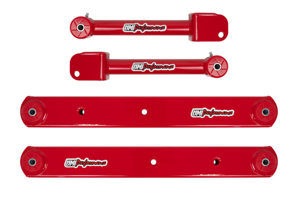 UMI Performance 64-67 GM A-Body Rear Control Arm Kit Fully Boxed Lowers
