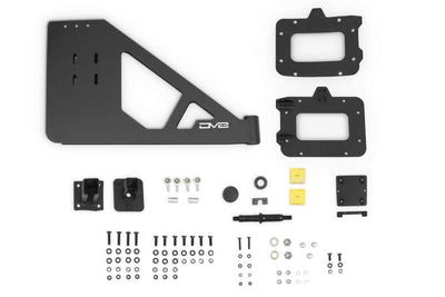 DV8 Offroad Porte-pneu pour pare-chocs MTO 07-18 Jeep Wrangler (JK)