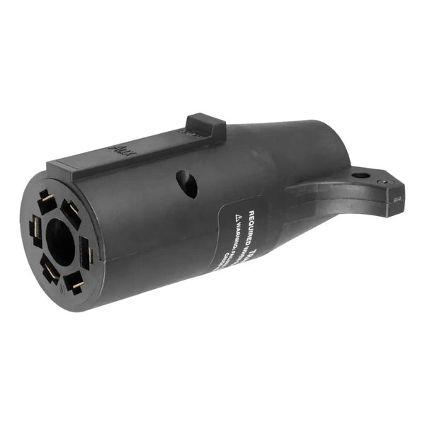 CURT Adaptateur 7 voies à DEL vers rond 6 voies (reconnaît les feux de remorque à DEL)