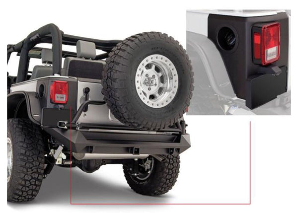 Bushwacker 2018+ Wrangler (JL)Includes Unlimited Black