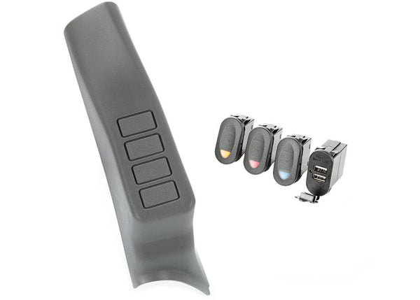 Rugged Ridge Apillar POD KIT 3 Switch USB - 0710 JK/JKU