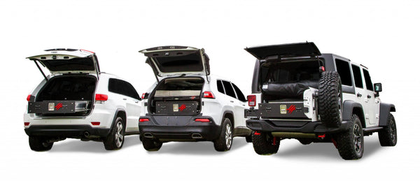 CargoEase Jeep Cargo Locker Standard 9 in. Single Drawer System