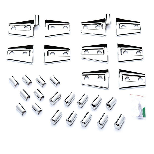Putco 0718 Wrangler Chrome Trimhinge Covers