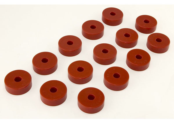 Rugged Ridge Body Mount Kit Red 5573 CJ 14 Pieces