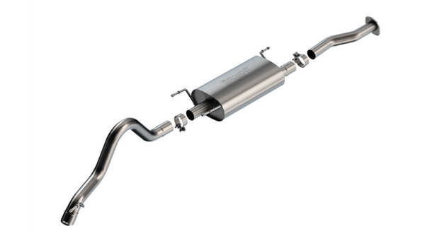 Borla Cat-Back Exhaust System - S-Type — 2016-2023 Toyota Tacoma (140681)