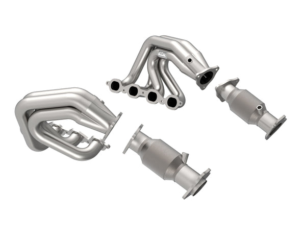 Kooks Collecteurs en inox 2 po x 3 po avec raccordement à catalyseurs Green haut rendement 20-24 Chevrolet Corvette Stingray 6.2L V8