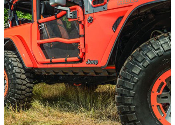 Rugged Ridge 2018-2026 Wrangler 2-Door Rocker Guard Body Armor
