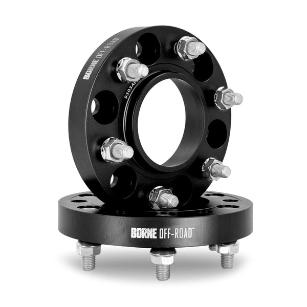 Mishimoto Entretoises de roue - 6x139.7 - 95.1 - 25 - M14 - noir