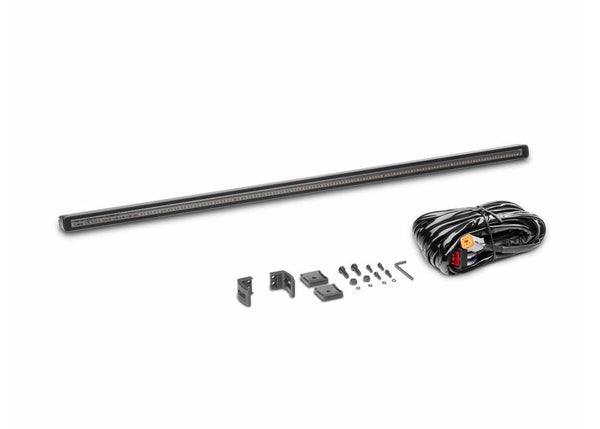 Go Rhino 30In Flash Series Single Multi Function Light Bar Black (750003014CBS)