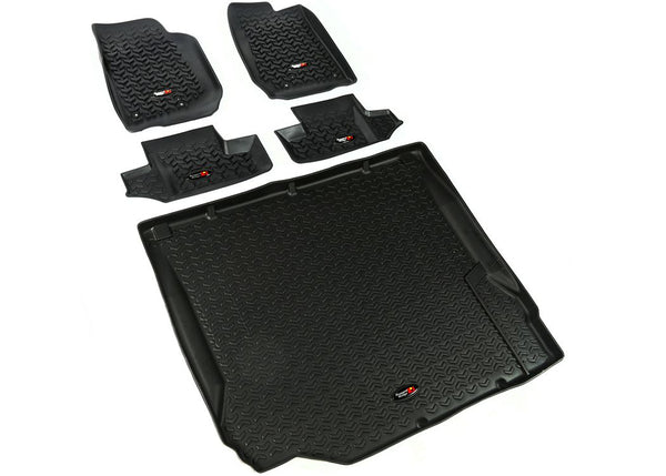 Rugged Ridge Floor Liners — 2007-2010 Jeep Wrangler JK (JK)