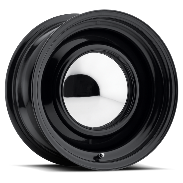 Raceline 61B Black 15X6 5X5/5.5 (3.7In BS) Smoothie Wheel w/Cap