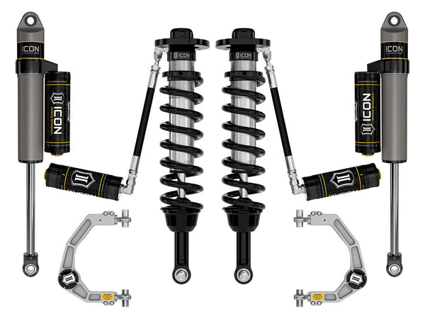 ICON Vehicle Dynamics Ensemble de rehaussement — 2021+ Ford F-150 — Avant (K93133)