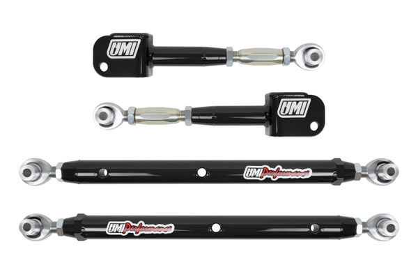 UMI Performance 64-67 GM A-Body Double Adjustable Upper & Lower Rear Control Arms
