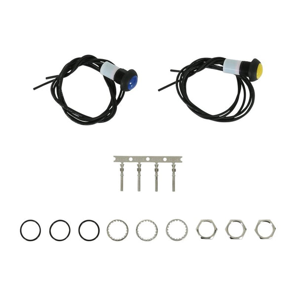 AEM Ensemble de boutons externes à 2 boutons CD Carbon Dash