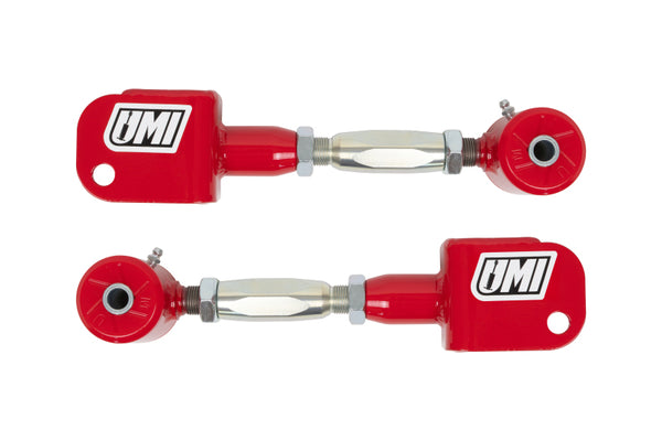 UMI Performance Bras de suspension supérieurs réglables - coussinets en polyuréthane 68-72 GM A-Body