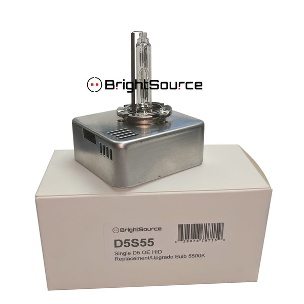 Ampoule de phare Brightsource 5500K, unitaire, D5S HID