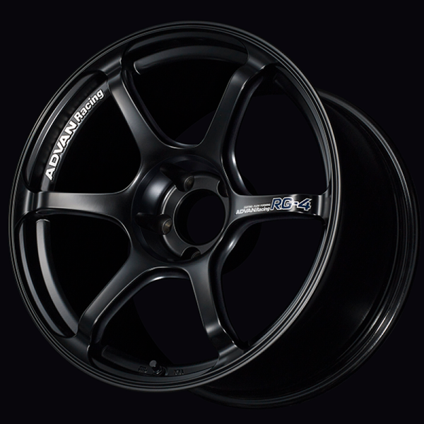 Advan Roue RG-4 17x9.0 / +45 déport / 5x114.3 / 73mm alésage / noir semi-brillant
