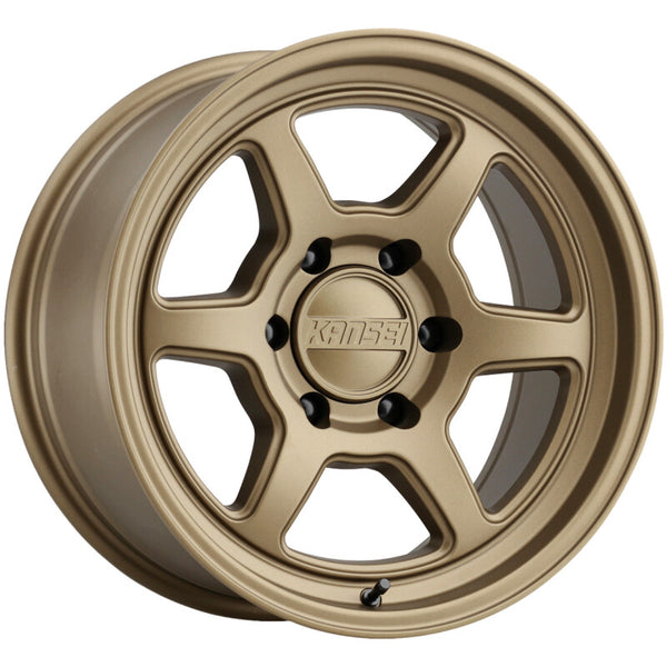 Kansei Roue K14B Roku HD 17x8.5 po / 6X139.7 / déport 0mm / alésage 106.1mm - bronze