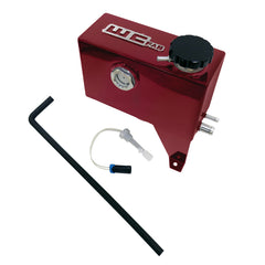 Wehrli Ensemble de réservoir de liquide de refroidissement à emplacement d'origine 11-16 Chevrolet 6.6L LML Duramax - noir brillant