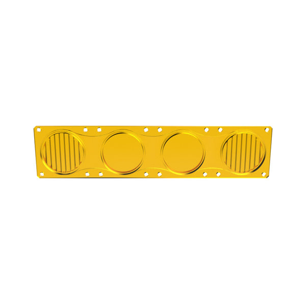 KC HiLiTES Lentille à faisceau combiné jaune Performance FLEX ERA DEL pour barres lumineuses