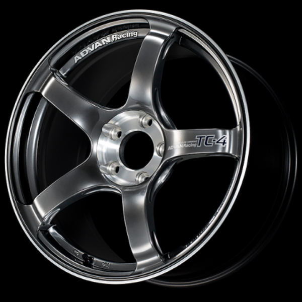 Advan Roue TC4-SE 18x8.5 +45 5x100 - noir Racing Hyper et taillé au diamant