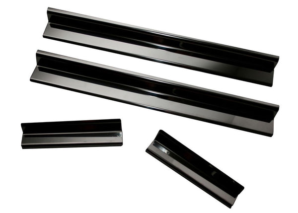Rugged Ridge Entry Guard 4 Pieces Black 4DR JK Wrangler 0716