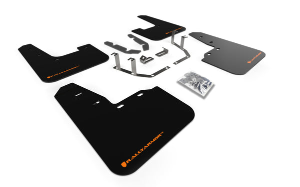 Rally Armor Garde-boue UR 18-23 Ford Fiesta ST MK8 - noir avec logo orange