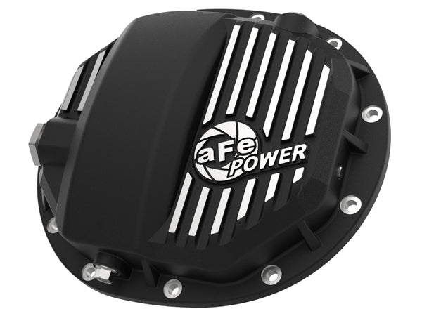 aFe Power Couvercle de différentiel arrière Pro Series AAM 9.5/9.76 avec ailettes usinées 14-19 GM Silverado/Sierra 1500 - noir