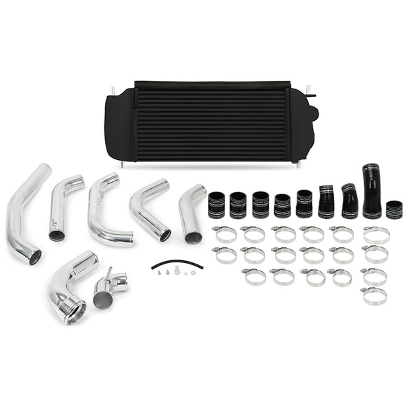Mishimoto Ensemble de refroidisseur intermédiaire performance noir avec tuyaux polis 15-16 Ford F-150 EcoBoost 3.5L