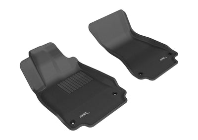 3D MAXpider Tapis de sol Kagu 1re rangée 2012-2018 Audi A6/A7/S6/S7/RS7 - noir