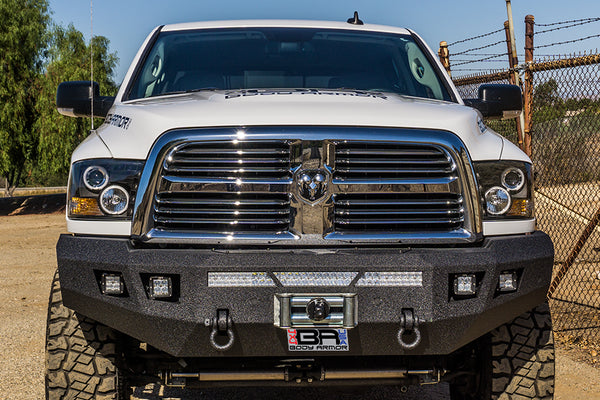 Body Armor 4x4 Front Bumper — 2013-2018 Ram 2500 / Ram 3500