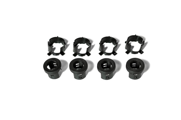 DV8 Offroad (Set Of 4)Mprsnsr01Replacement Front Bezel And Rear Clip For Mopar Sensors (Sensors Not Included)